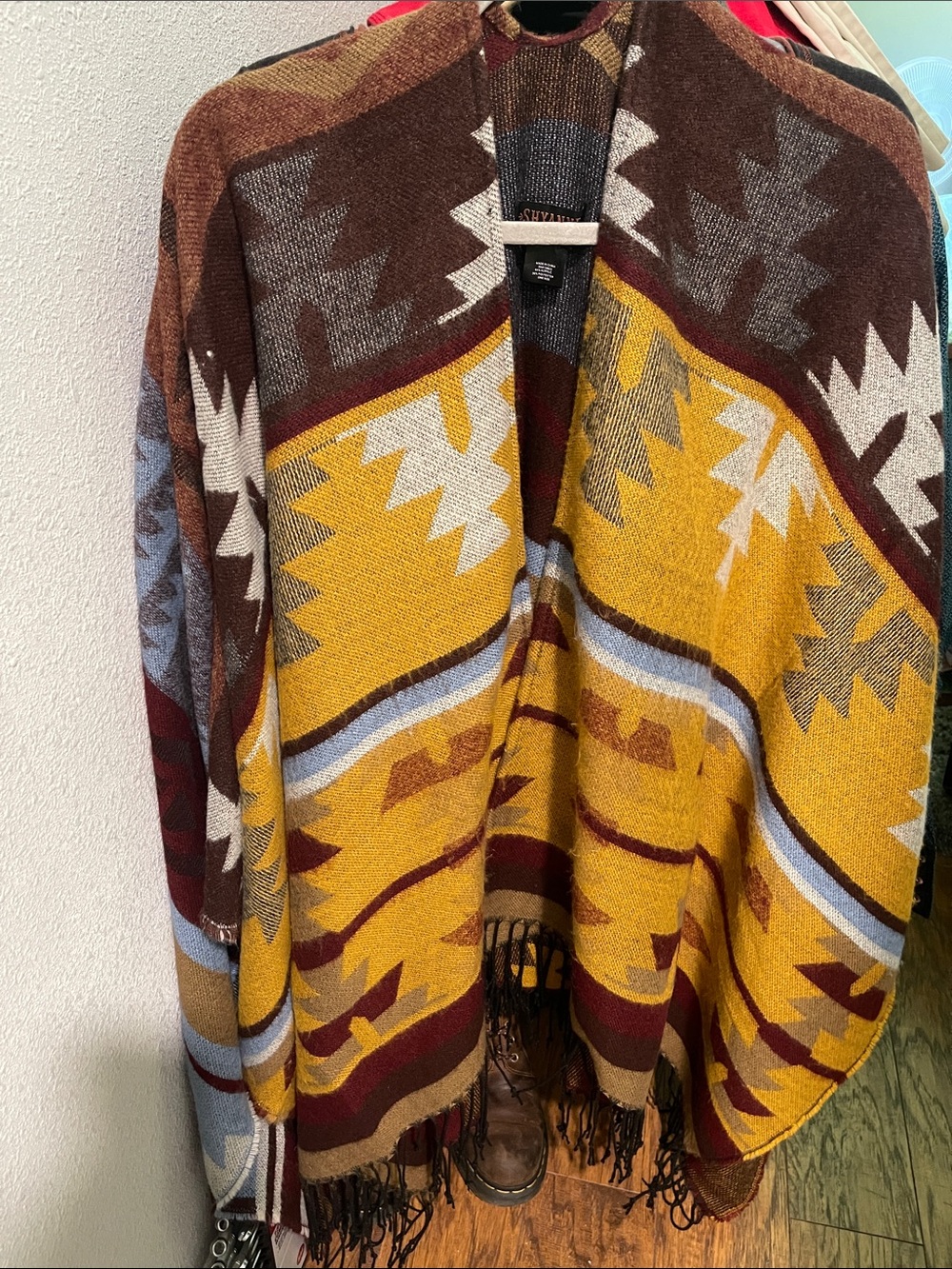 Poncho for fall!!!